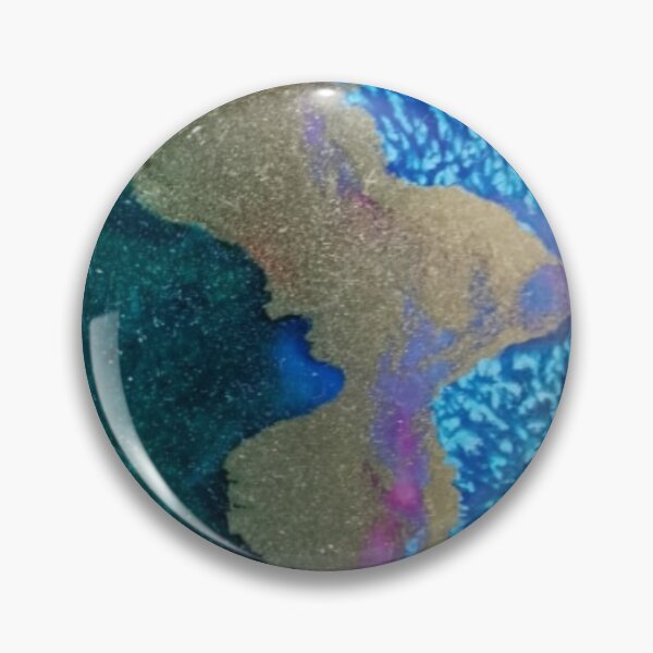 Item preview, Shadow Gold Abstract Resin Art designed and sold by Paulele.