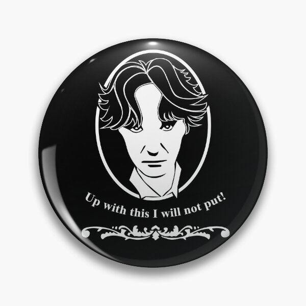 Item preview, Bernard Black: Up With this I Will Not put Quote designed and sold by McPod.