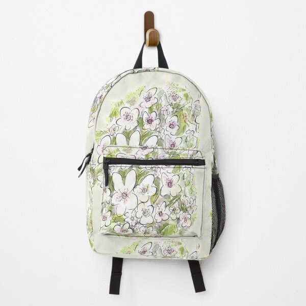 Item preview, Whimsical Hawthorn Flower Drawing designed and sold by Clare Walker.