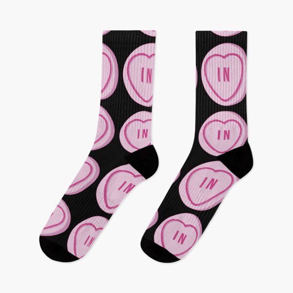 Item preview, STRAY KIDS Jeonjin IN - LOVE HEARTS Pastel Pink Cute designed and sold by SugarSaint.