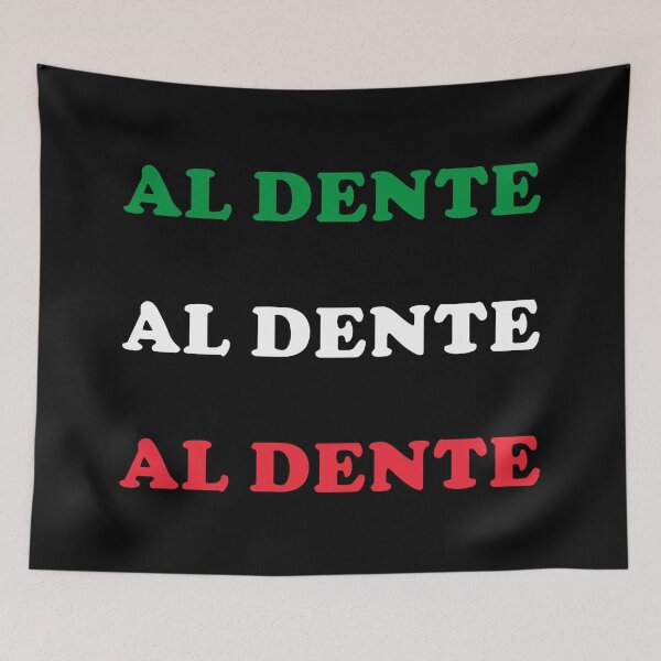 Item preview, Al dente Italian Flag designed and sold by Groovysheck.