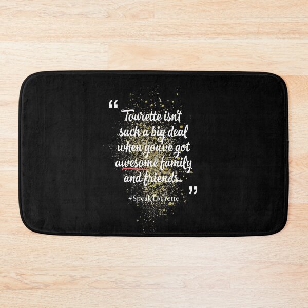 Item preview, Tourette isn’t such a big deal when you’ve got awesome family and friends - Tourettes Syndrome Awareness designed and sold by MJDezigns.