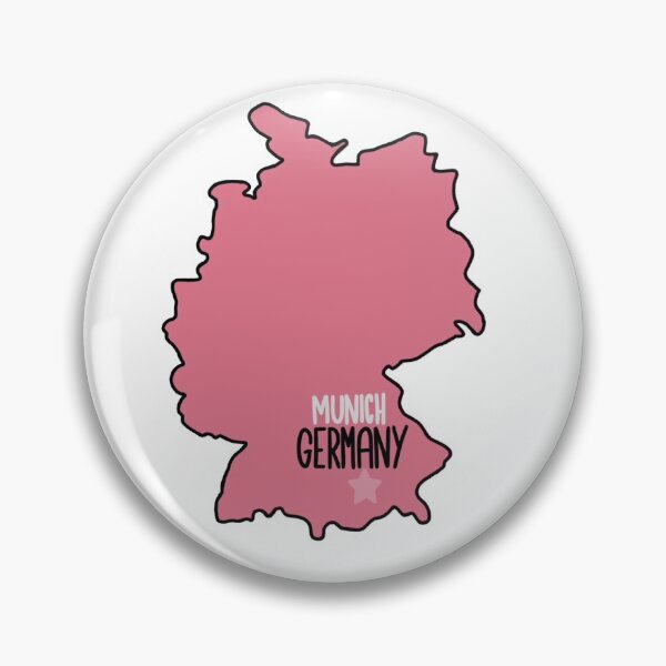 Item preview, munich, germany map designed and sold by emmakathrynlee.