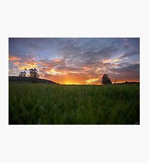 Different Perspective Sunset Photographic Print