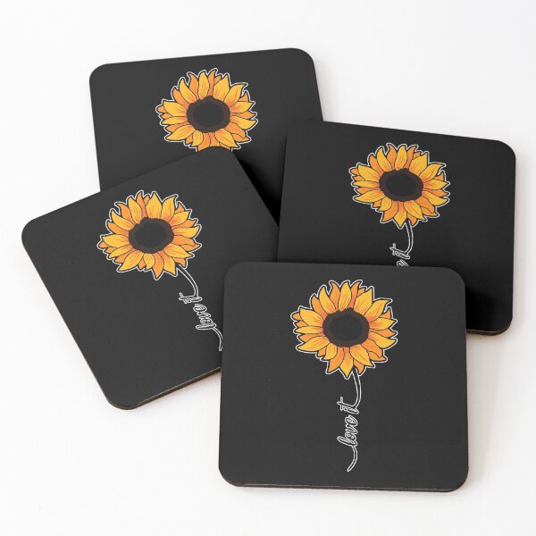 Item preview, Loving sunfower yellow flower designed and sold by redshirtz.