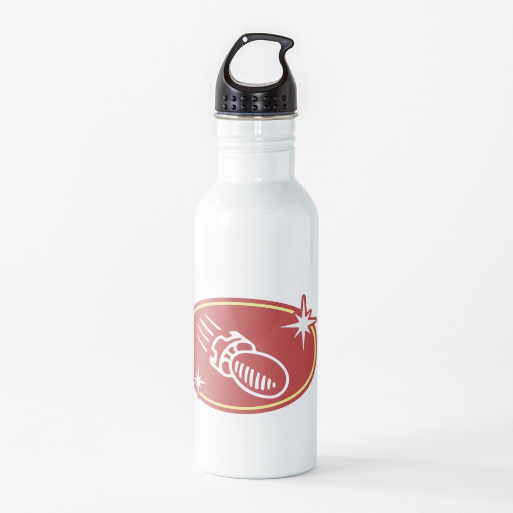 "Sugar Bombs Logo (Red)" Water Bottle For Sale By Mercatus | Redbubble