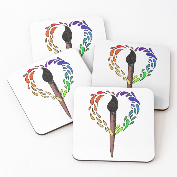 Item preview, Love to Paint Rainbow designed and sold by artsyANTcreatns.