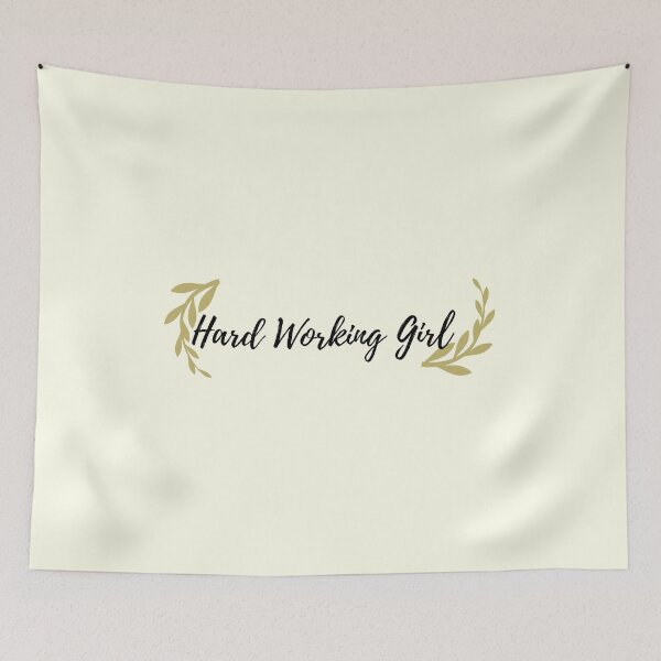 Item preview, HARD WORKING GIRL designed and sold by FourNuns.