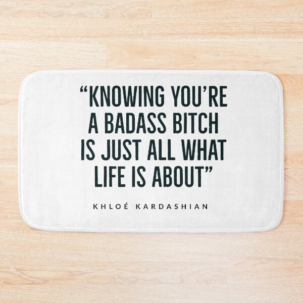 Item preview, khloé kardashian - kardashian - loves - quotes  designed and sold by Tropical Blood.