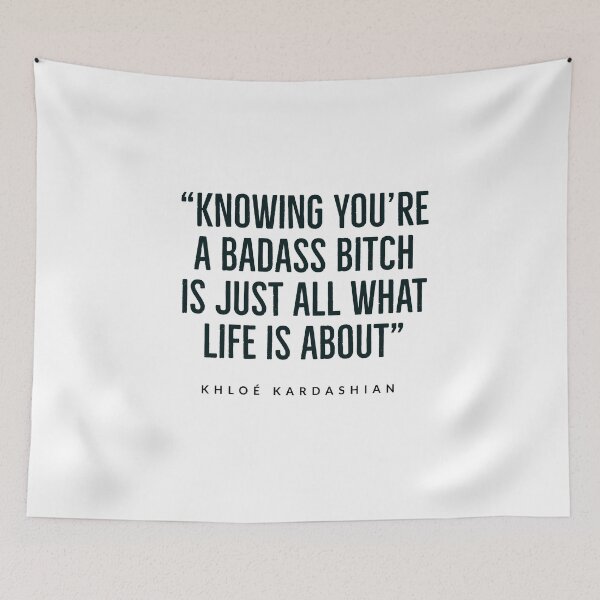 Item preview, khloé kardashian - kardashian - loves - quotes  designed and sold by Tropical Blood.