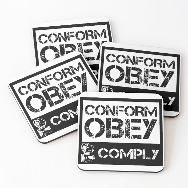 Item preview, Conform Obey Comply designed and sold by GabrielloG.