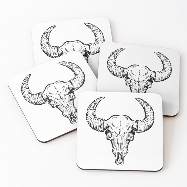 Item preview, Buffalo skull designed and sold by eDigi-Arts.