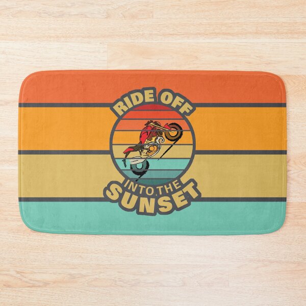 Item preview, Ride off into the Sunset, The Monster Lover Retro Style - Life Quotes designed and sold by etoide.