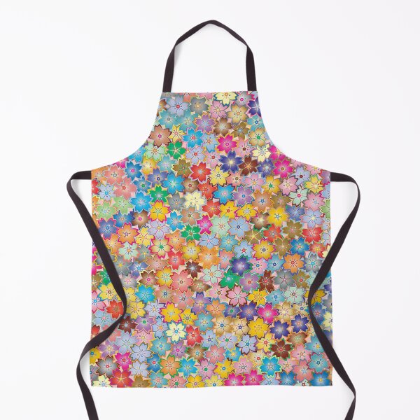 Item preview, Colorful Flowers Pattern designed and sold by Oblivyum.
