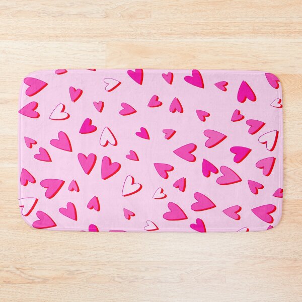 Item preview, Eighties All Pop Hearts Pink Monochrome designed and sold by Octavia Soldani.