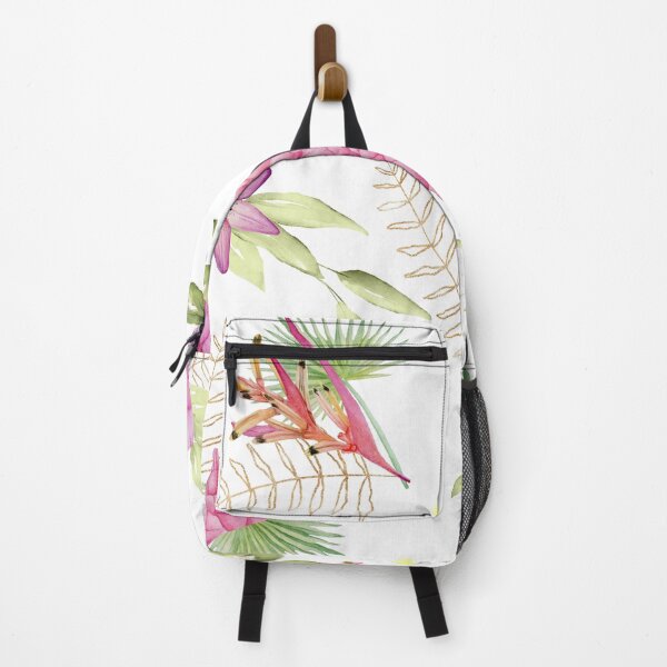 Item preview, Rosa en patrón tropical designed and sold by DaisyMarroquin.