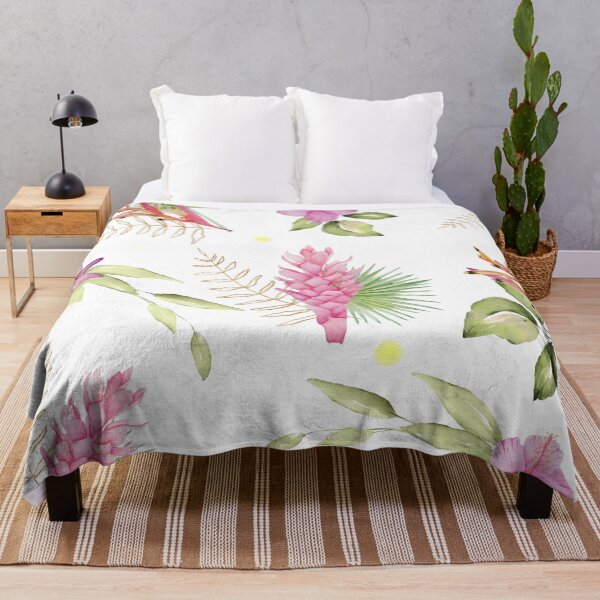 Item preview, Pink in Tropical Pattern designed and sold by DaisyMarroquin.