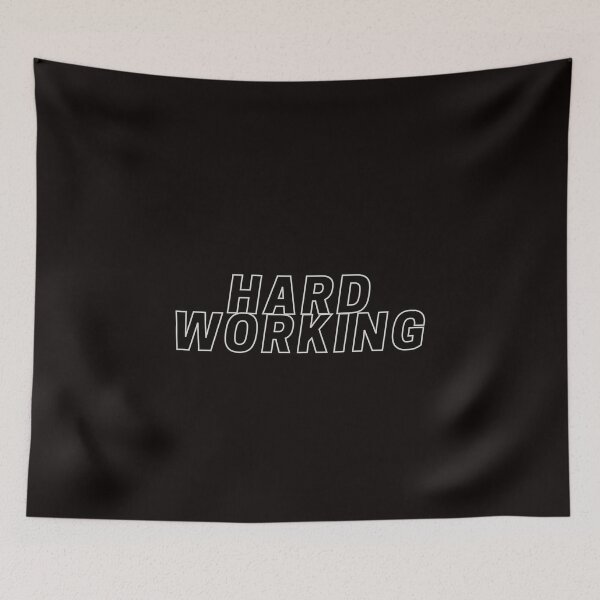 Item preview, Hard Working designed and sold by FourNuns.