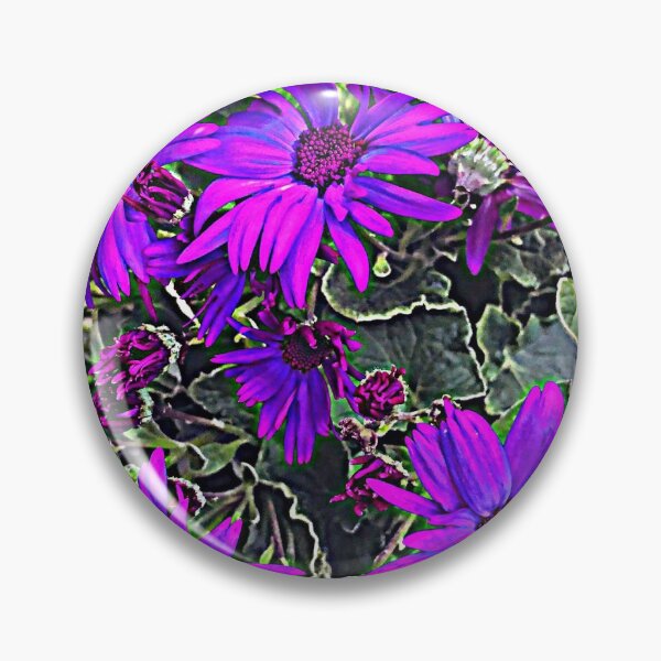 Item preview, VIBRANT PURPLE DAISYS designed and sold by Opalbluerose.