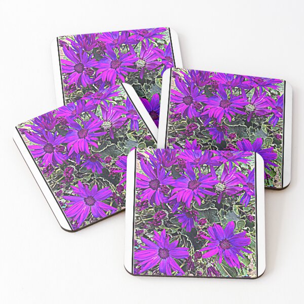 Item preview, VIBRANT PURPLE DAISYS designed and sold by Opalbluerose.