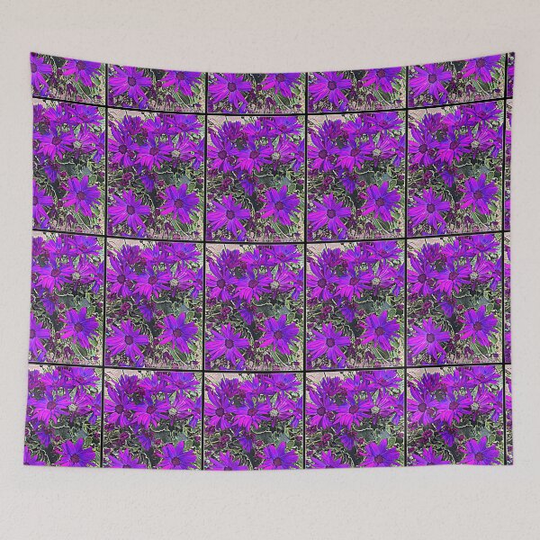Item preview, VIBRANT PURPLE DAISYS designed and sold by Opalbluerose.