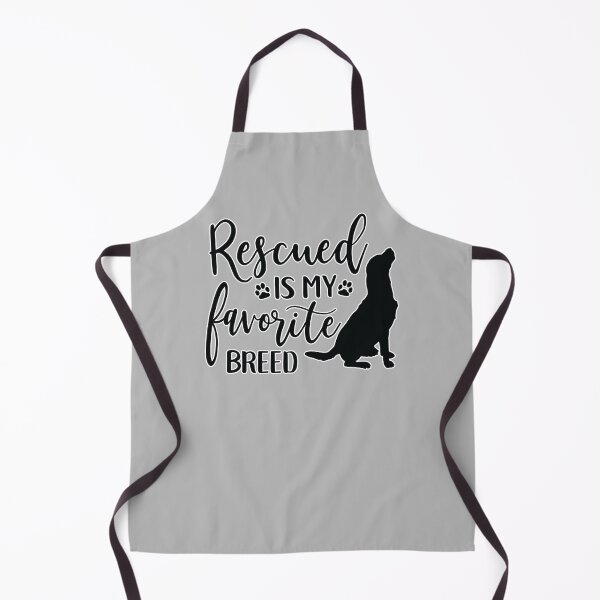Item preview, Rescued is My Favorite Breed designed and sold by CompassandCrate.