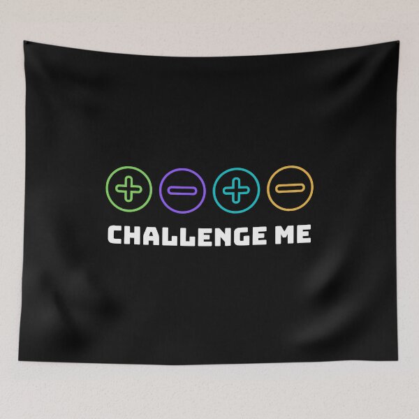 Item preview, challenge me game for math lover and gamers designed and sold by amr badawy.