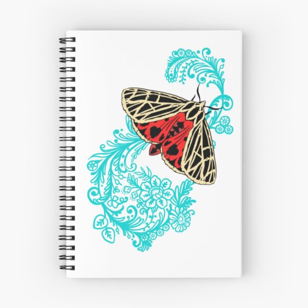 Item preview, Harnessed tiger moth on lace  designed and sold by Birdqueen.