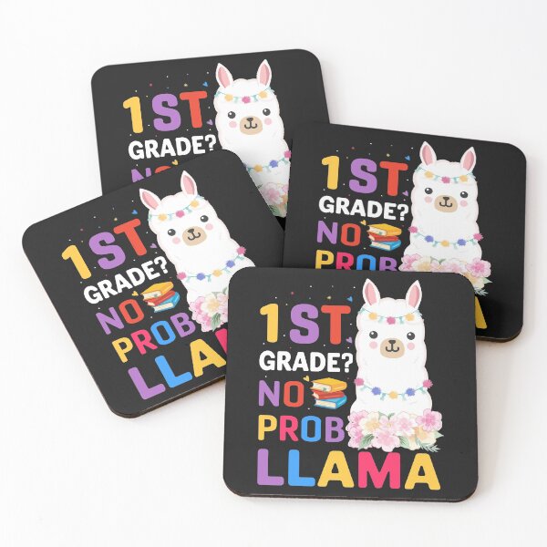 Item preview, 1st Grade No Prob-Llama Teacher Student First Day Of School designed and sold by Best Designer.