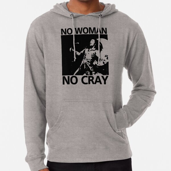 Camiseta No Woman No Cray Sudadera ligera con capucha