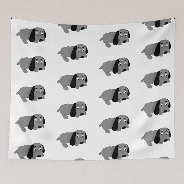 Item preview, sleepy droopy dog  designed and sold by Reyaaa.
