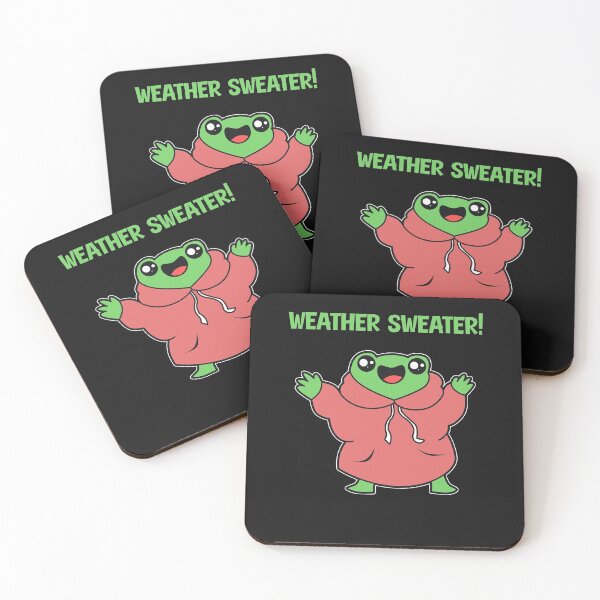Item preview, Weather frog rain jacket frog cartoon designed and sold by Imutobi.