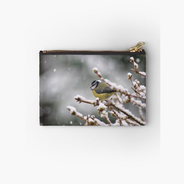 Item preview, Blue Tit in Snow designed and sold by Emma Kimberley.