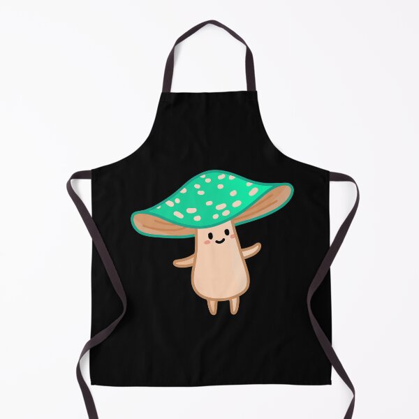 Item preview, Cute Fly Agaric Mushroom Green designed and sold by little ochre.