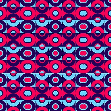 Artwork thumbnail, Red Pattern by PickCreation