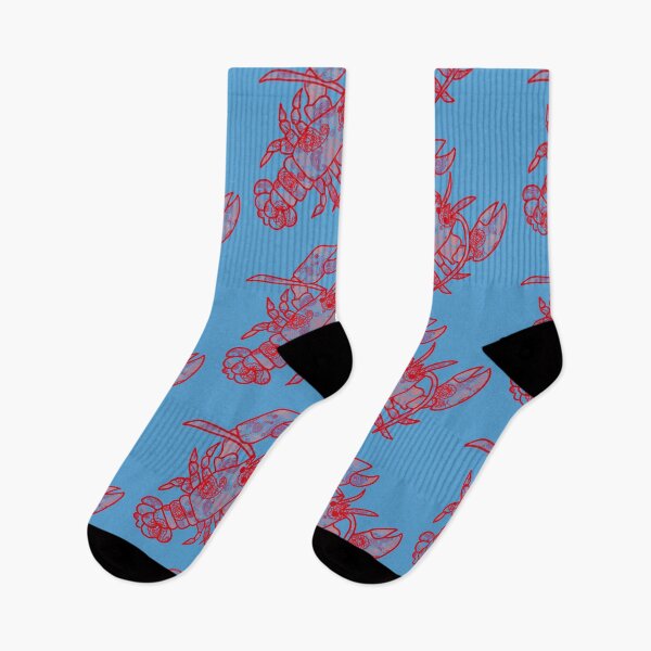 Item preview, Red Paisley Lobster  designed and sold by Emily Boynton.