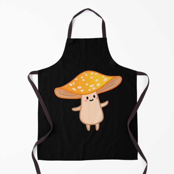 Item preview, Cute Fly Agaric Mushroom Yellow designed and sold by little ochre.