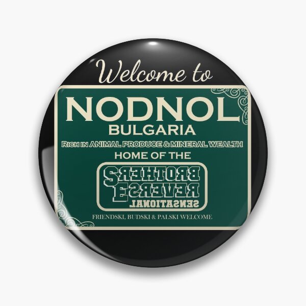 Item preview, Nodnol Bulgaria Home of the Sensational Reverse Brothers designed and sold by Meta Cortex.