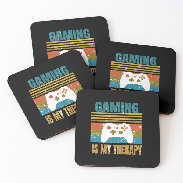 Item preview, Gaming is my therapy,  Mask, Funny mask, Face mask, Gamer, gaming, video games  designed and sold by TwistedTeeCo.