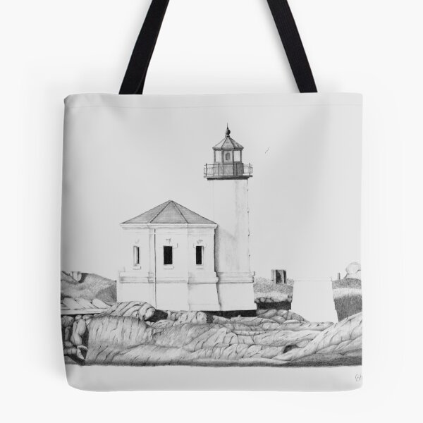 Item preview, Bandon Coquille River Lighthouse designed and sold by PatriciaHiltz.