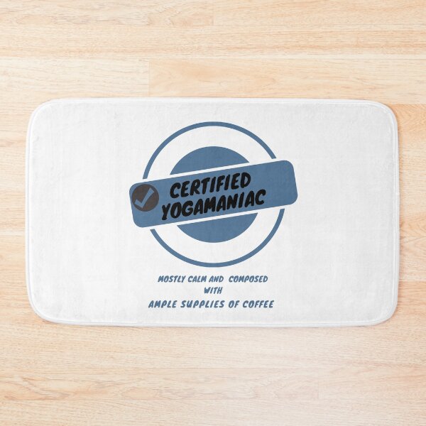 Item preview, Certified Yoga maniac design for Yoga lovers and enthusiasts designed and sold by PacificStreams.