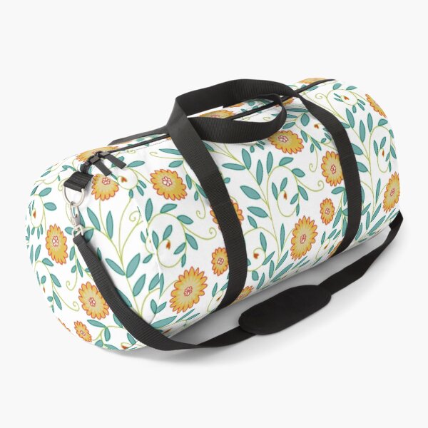 Item preview, Floral Vines yellow & blue designed and sold by farreystudio.