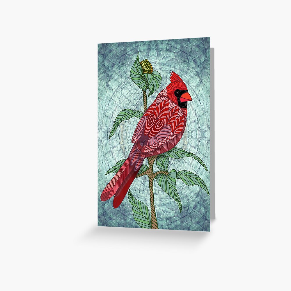 Virginia Cardinal Greeting Card