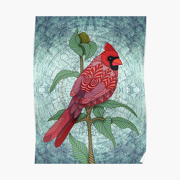 Virginia Cardinal Poster