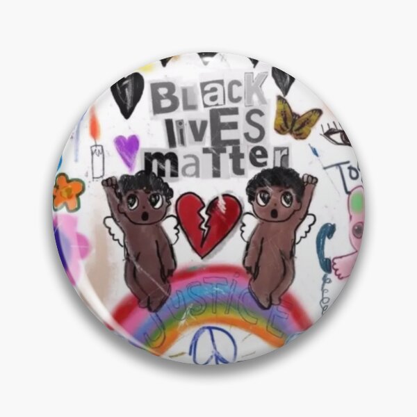 Item preview, blm sticker designed and sold by ilovechickenn.