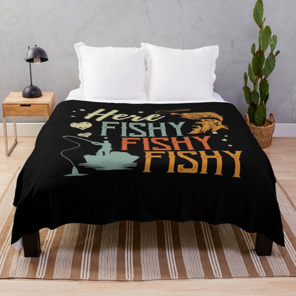 Item preview, Here Fishy Fishy Fishy Fishing Lovers Gifts designed and sold by dunguyen.