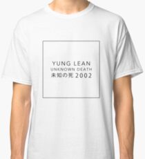 YUNG LEAN: UNKNOWN DEATH 2002 Classic T-Shirt