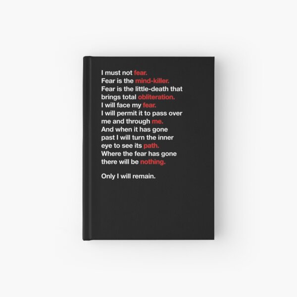 Item preview, DUNE - Litany Against Fear designed and sold by JoelJochim.
