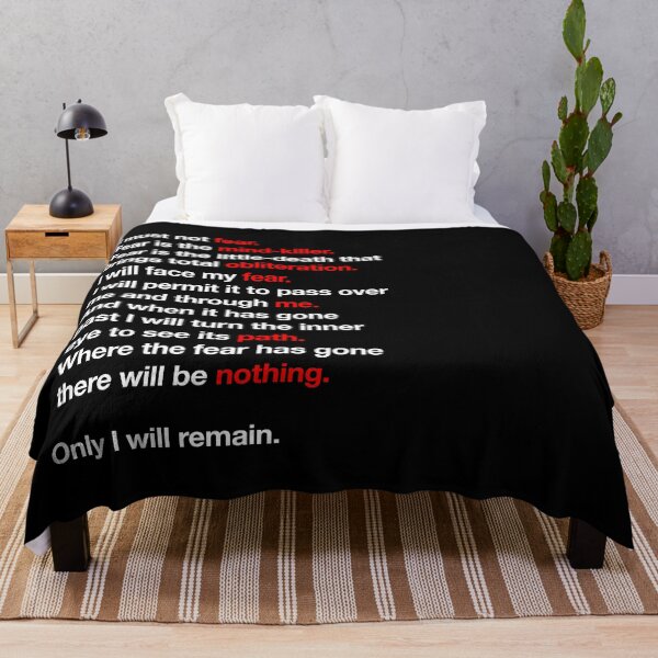 Item preview, DUNE - Litany Against Fear designed and sold by JoelJochim.