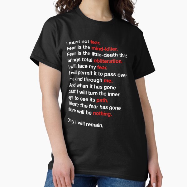 Item preview, DUNE - Litany Against Fear designed and sold by JoelJochim.